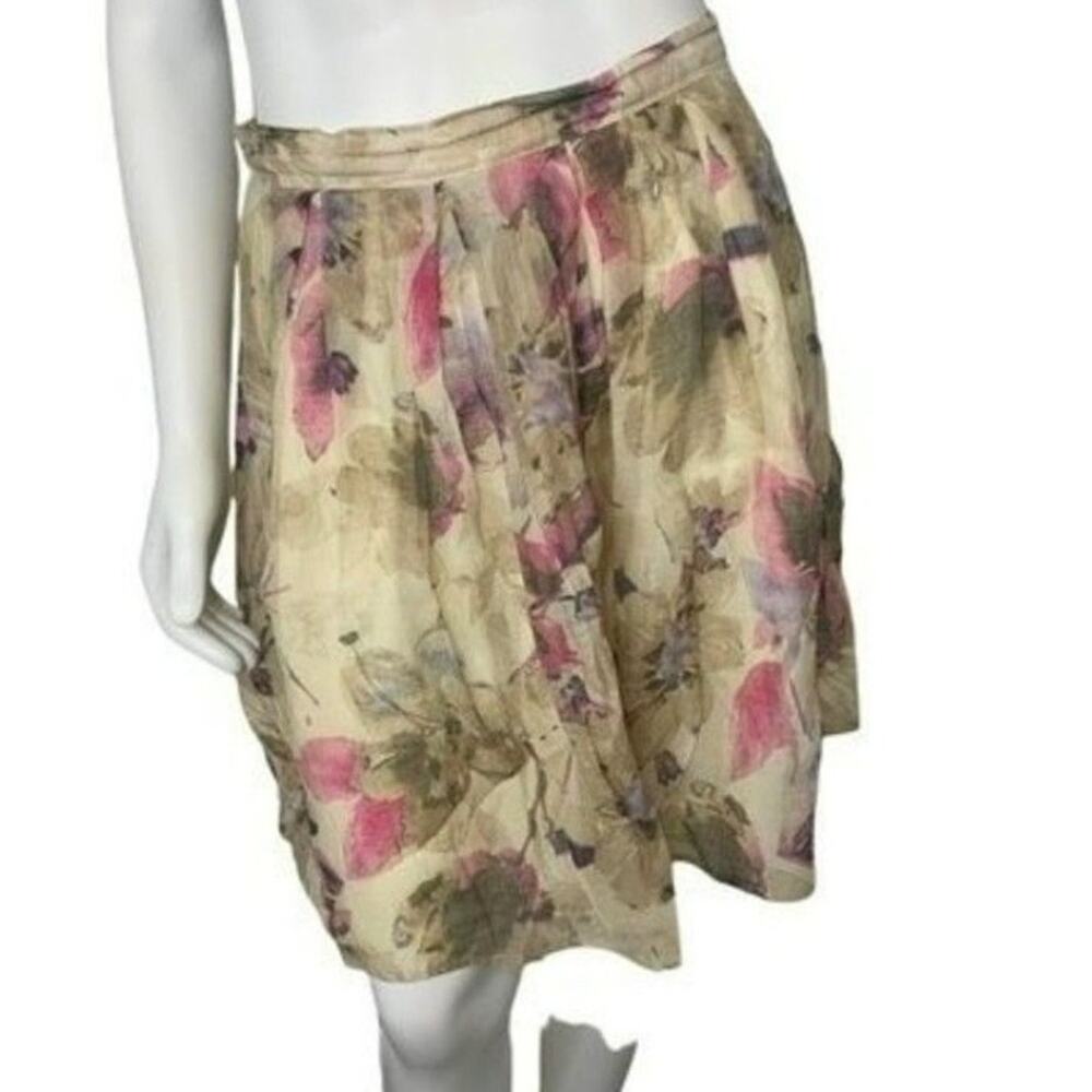 Alice Moon by Moon Collection Medium watercolor floral skirt